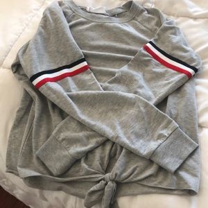 Six/fifty gray sweater
